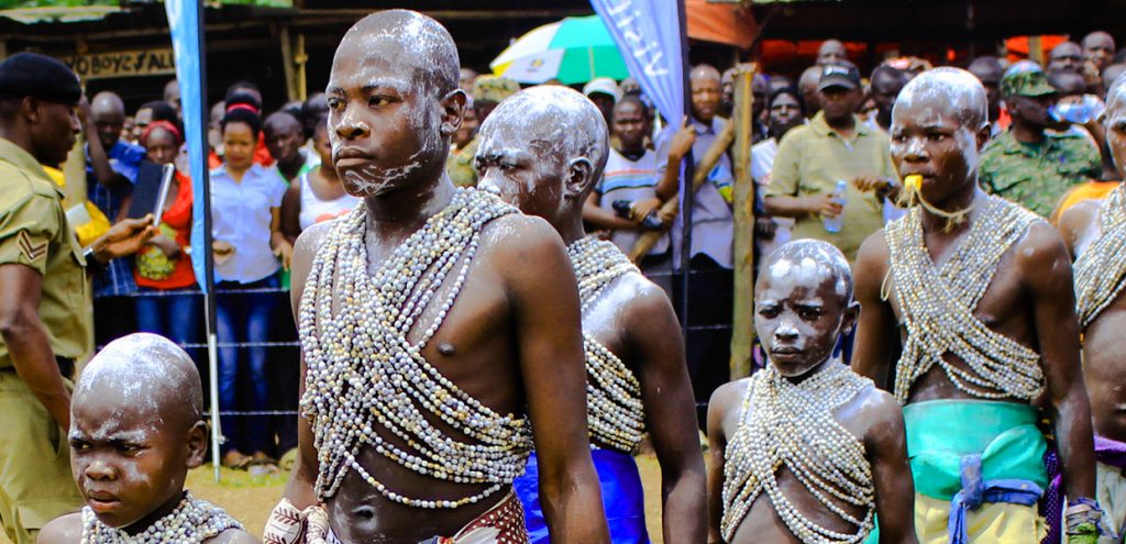 Imbalu traditional festival among the Bagishu people, part of Bagisu Circumcision. Credit: Achieve Global Safaris