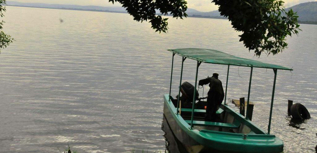 Boat cruise on Lake Mburo, part of Mount Elgon and Uganda Safari. Credit: Uganda Wildlife Authority