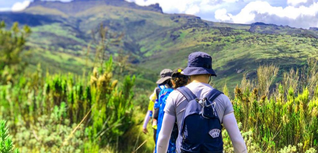 Hiking Mount Elgon. Credit: Ngoni Safaris
