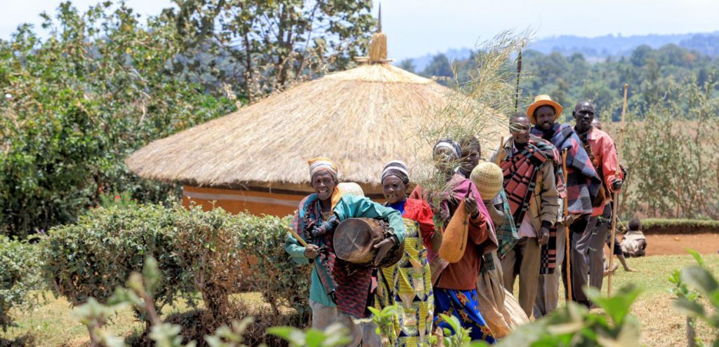 Sebei - Sabiny people of Eastern Uganda. Mount Elgon National Park