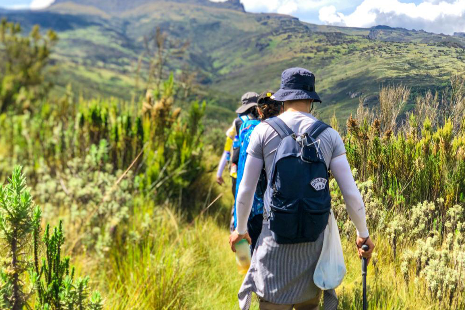 Hiking Mount Elgon. Credit: Ngoni Safaris